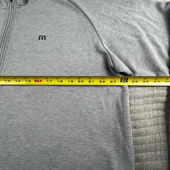 Travis Matthew Upgraded 1/4 Pullover Men XXL Gray Golf Performance Stretch - Picture 3 of 9